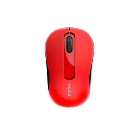 Mouse Wireless Rapoo M10 Plus Bright Red Softcom