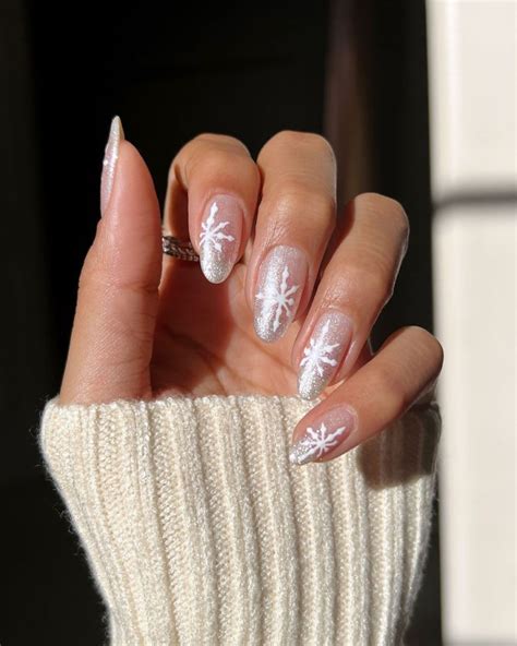 Easy Nail Art Snowflake Winter Nails For 2024 Fashion Blog