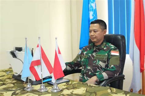 Dansatgas Ceritakan Kisah Prajurit Peacekeeper Indonesia Di Daerah Misi