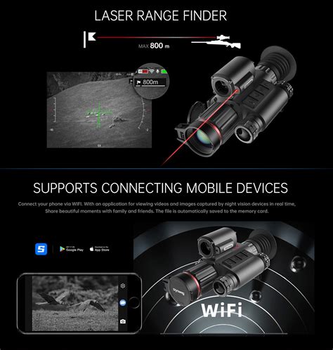 Sytong Digital Night Vision Riflescope With Rangefinder HT 60LRF