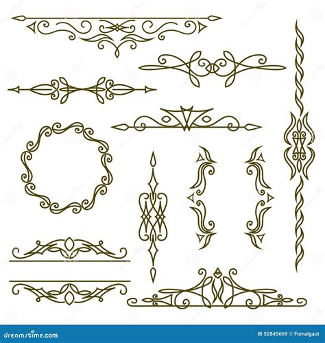 Monogram Design Vector Floral Outline Frame Or