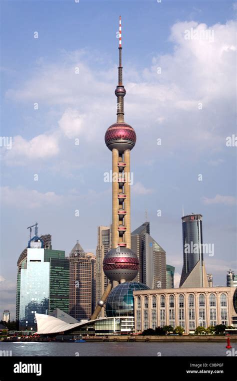 Oriental Pearl Tower Shanghai China Stock Photo Alamy