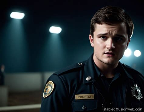 Josh Hutchersons Frightening Night Shift Stable Diffusion Online