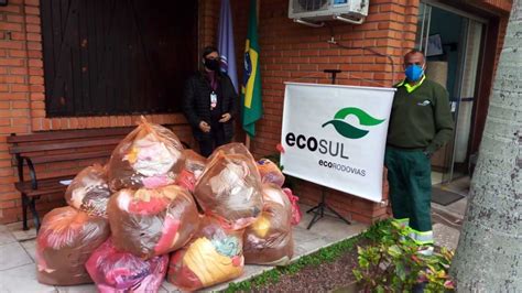 Campanha Do Agasalho Da Ecosul Entrega Mais Mil Pe As A Entidades