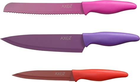 Axer Set Coltelli Da Cucina Professionali Set Di Coltelli Colorati