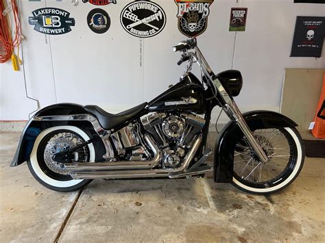 My Softail Deluxe Build Finally Finished Harley Davidson Forums