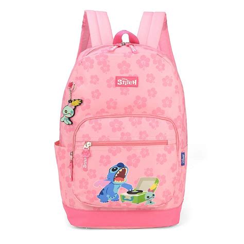 Mochila Disney Stitch Escolar B Sica Rosa Its You Malas Bolsas