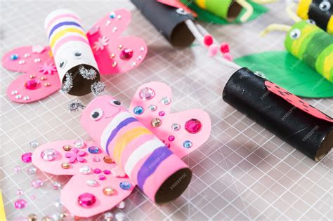 Premium Photo | Kids paper craft
