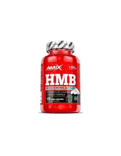 Anabolico HMB 120 Caps Amix Nutrition MuscleVip