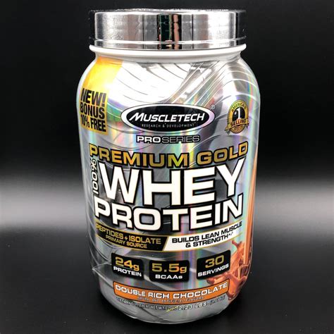 Muscletech Premium Gold Whey Protein Double Rich Chocolate