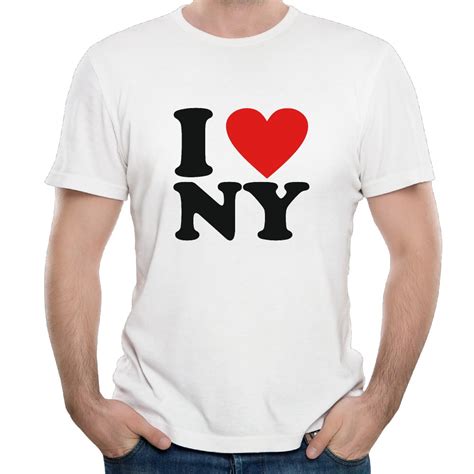 I Love Ny New York 2017 Summer Mens T Shirt In T Shirts From Mens