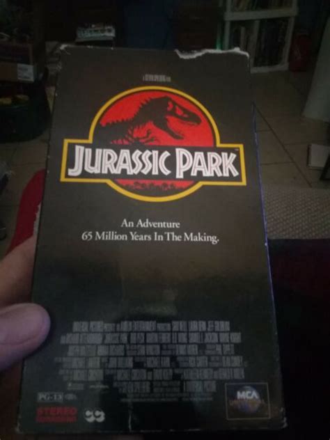 Jurassic Park Vhs 1994 For Sale Online Ebay