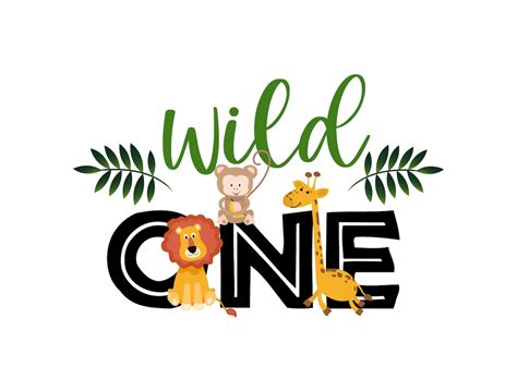 Wild One Birthday Svg Png Wild One Girl Boy Birthday Png Etsy