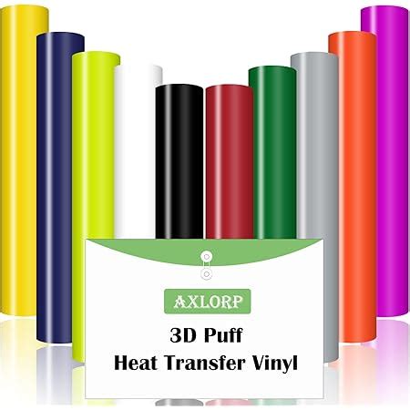 Amazon Puff Vinyl Heat Transfer 3D Puff Heat Transfer Vinyl