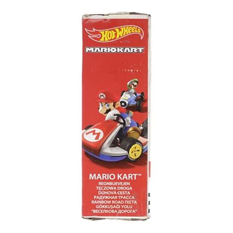 Scorri Con Pista Arcobaleno Mario Kart Da 2M Hot Wheels Fantastico