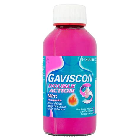 Gaviscon Double Action Liquid 150ml 300ml Sachet Shopee Malaysia