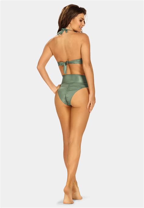 G Ra Od Bikini W Kolorze Khaki Fg Push Up Sklep Feba