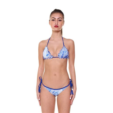 Bikini Giveness A Triangolo Azzurro Giveness