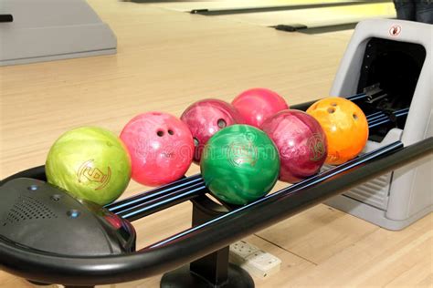 Bowling Balls Stock Image Image Of Bowl Blue Colored 9085327