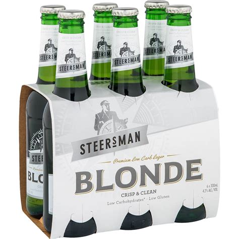 Calories in Steersman Blonde Low Carb Beer calcount