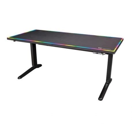 Grand Bureau Gamer R Glable Led Rgb Thermaltake Level Fauteuilgamer