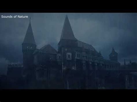 Epic Castle Thunderstorm Heavy Rain On Old Castle With Thunder Sounds