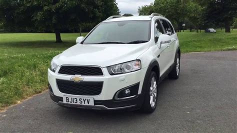 White Chevrolet Captiva 2 2 Vcdi Turbo Diesel 184 Bhp Ltz 6 Speed 4x4