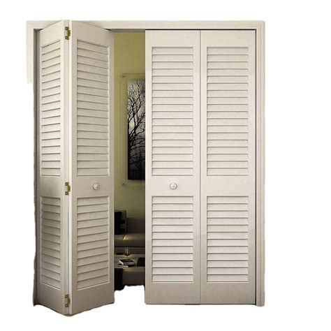 Fashionable Moisture Proof Design Aluminium Alloy Folding Louver Doors Bifold Closet Doors