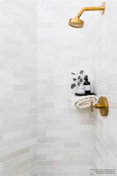 Cloe 2 5 X 8 Ceramic Tile In White In 2021 Master Bath Tile