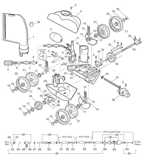 Polaris Vac Sweep Automatic Pool Cleaner Parts