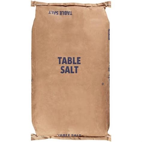 White Powder Kg Iodized Table Salt Packaging Type Bag Grade Food