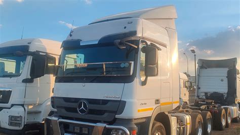 2018 Mercedes Benz ACTROS 2646LS 33 DD 6X4 TT MAY SPECIAL Double Axle