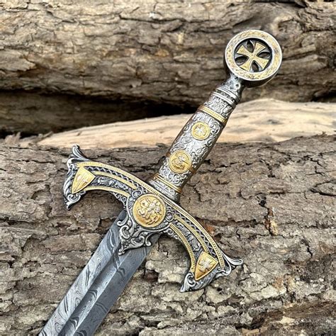 Viking Sword Custom Hand Forged Damascus Steel Viking Sword Etsy