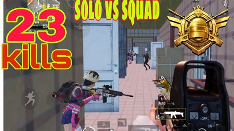 Mongru Gamer23 Kills Solo Vs Squad Game Playe Youtube