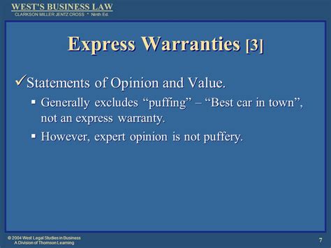 © 2004 West Legal Studies In Business A Division Of Thomson Learning 1