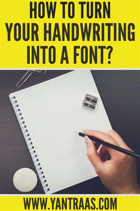 How To Turn Your Handwriting Into A Font For Free Step By Step Guide