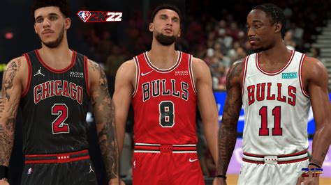 Nba 2k22 Chicago Bulls Jersey Pack With Updated Sponsor Patch By Pinoy21