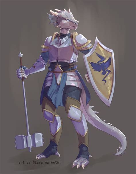 [OC] I drew my friend's dragonborn paladin | Paladin, Dungeons and ...