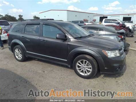 3C4PDDBGXFT606535 DODGE JOURNEY SXT - View history and price at AutoAuctionHistory