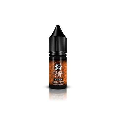 Just Juice Tobacco Club Nic Salt Liquid Box Of 5 Buy 2 Get 3 £749