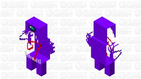 The Impostor Among Us Minecraft Mob Skin