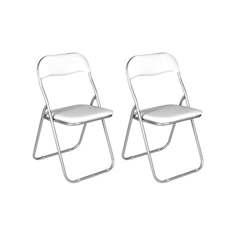 Lot De Chaises Pliante Antenore Fauteuil Gain De Place Chaise