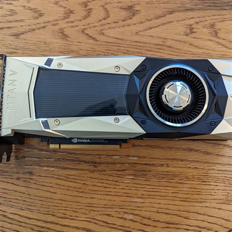 Nvidia Titan V Volta 12gb Hbm2 Gpu Videographics Card Jawa