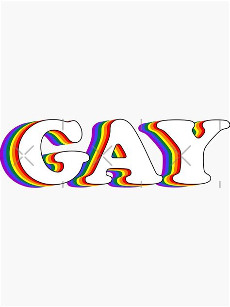 Gay Pride Flag Sticker By Skr0201 Redbubble