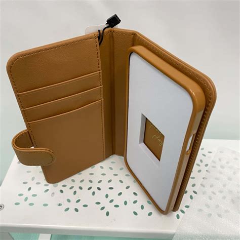 Mimco Womens Iphone 11 Mobile Case Caramel Rrp100s