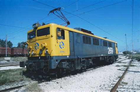 Renfe 269 201 Malaga — Trainspo Train Electric Train Locomotive