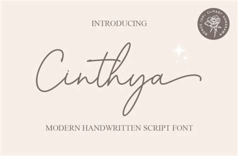 Cinthya Free Fonts Download