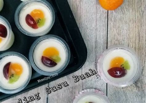 Resep Puding Susu Buah Oleh Mama Upay Cookpad