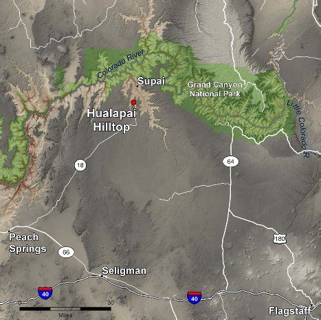 Havasupai Map