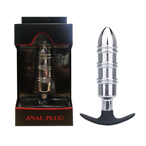 Phích inox cắm hậu môn hình viên đạn Anal Plug 17 cao cấp